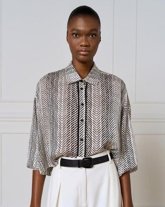 Camisa Cropped Estampada ACCESS
