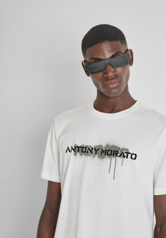 T-Shirt PAINT LOGO PRINT ANTONY MORATO