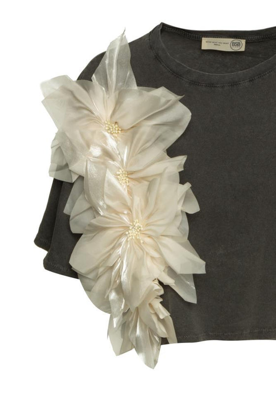T-Shirt Over Crop FLOWER BSB