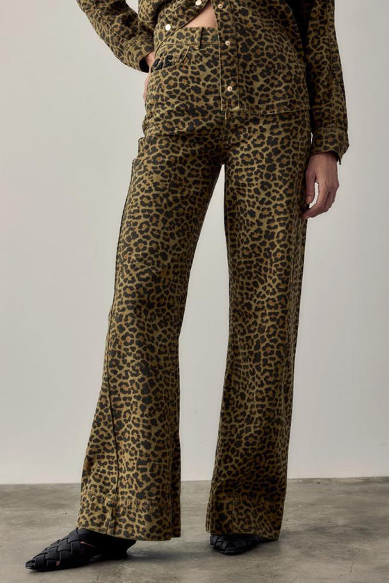 Calça Jeans Erika Animal Print BSB