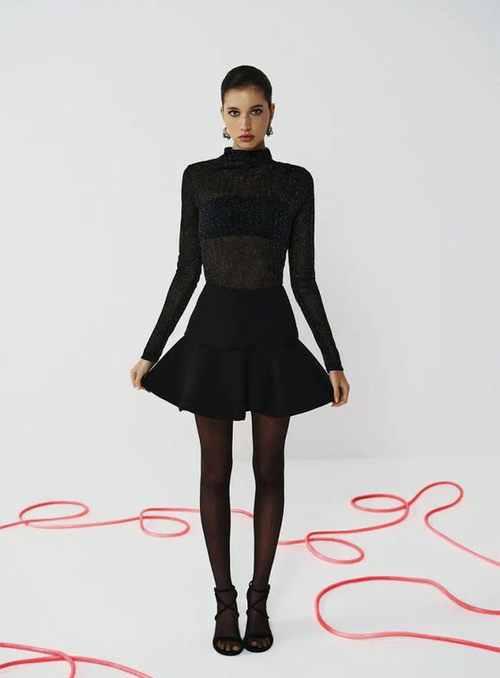 Saia Mini Evasê COLCCI