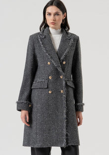  Casaco Slim Fit Tweed FRACOMINA