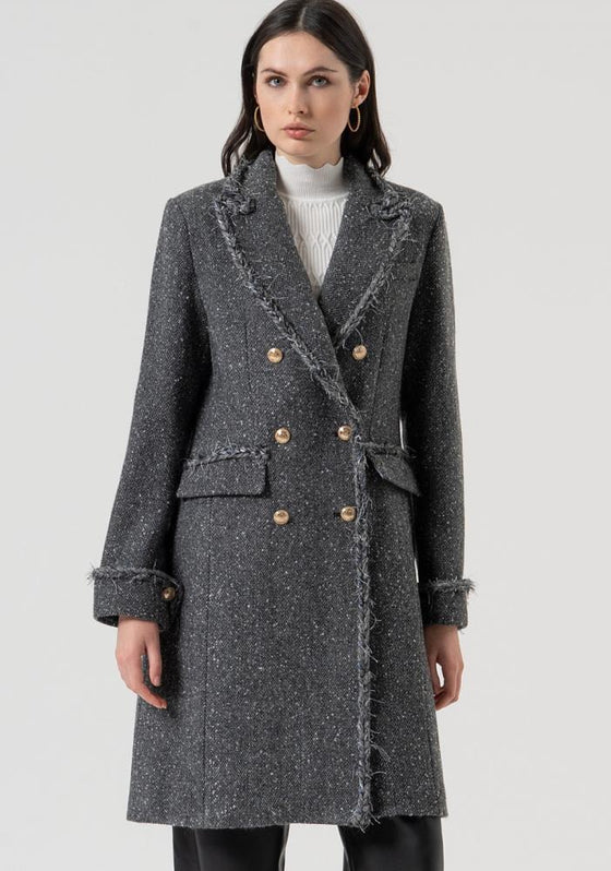 Casaco Slim Fit Tweed FRACOMINA