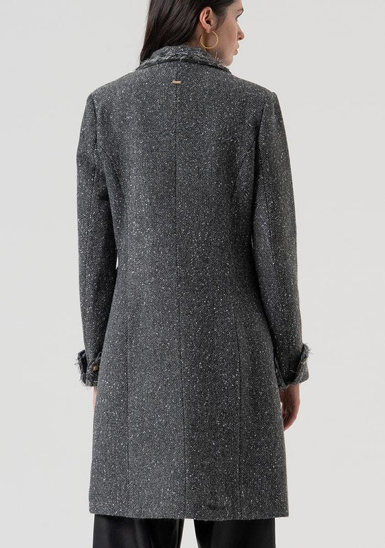 Casaco Slim Fit Tweed FRACOMINA