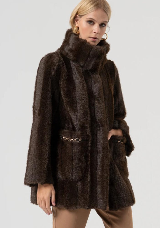 Casaco Pêlo Loose Fit FRACOMINA