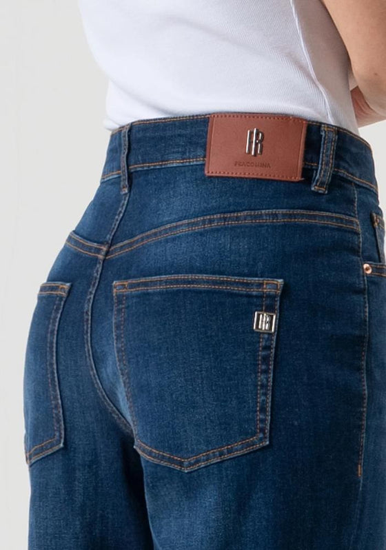 Calça Jeans Carrot Mom Fit FRACOMINA