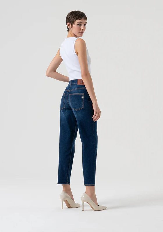 Calça Jeans Carrot Mom Fit FRACOMINA
