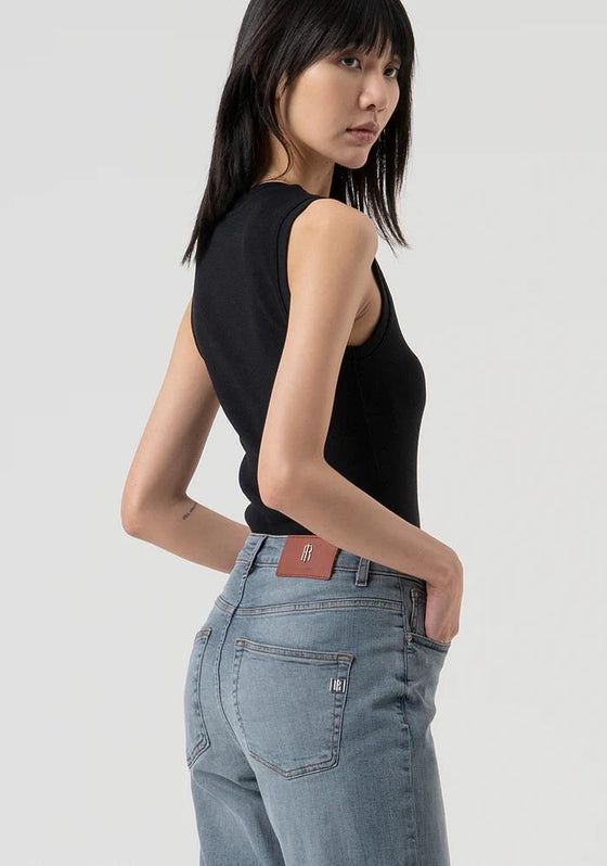Calça Jeans Mom Fit Blue-Grey FRACOMINA