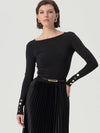 Vestido Midi Plissado FRACOMINA