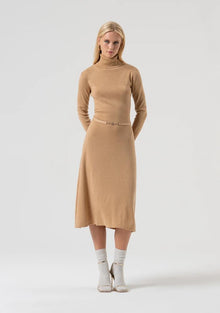  Vestido Malha Evasê Lurex FRACOMINA