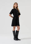 Vestido Mini Malha Evasê FRACOMINA
