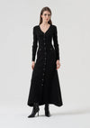 Vestido Longo Malha Slim FRACOMINA