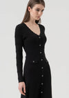 Vestido Longo Malha Slim FRACOMINA