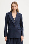 Blazer Xadrez Lurex FRACOMINA