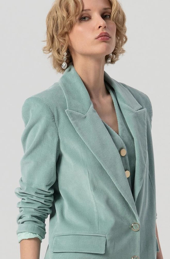 Blazer Veludo Cotelê FRACOMINA