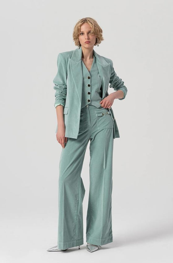 Blazer Veludo Cotelê FRACOMINA