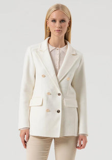  Blazer Regular com Lã FRACOMINA