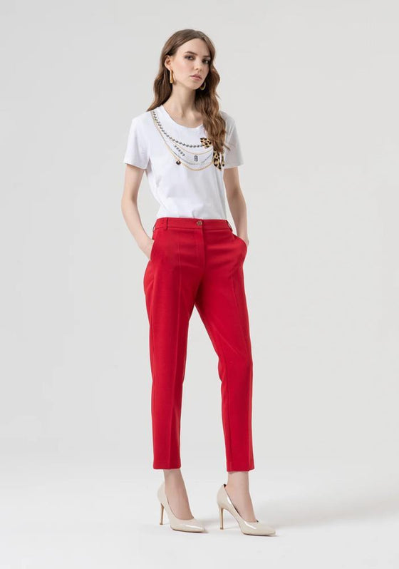T-Shirt Regular Estampa FRACOMINA