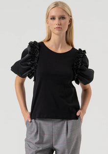  T-shirt Mangas Ballon FRACOMINA