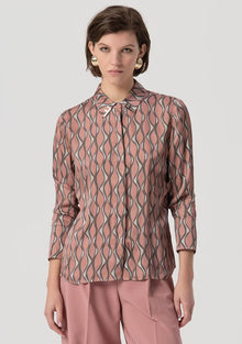  Camisa Estampa Conceptual FRACOMINA