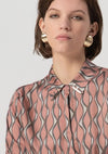 Camisa Estampa Conceptual FRACOMINA