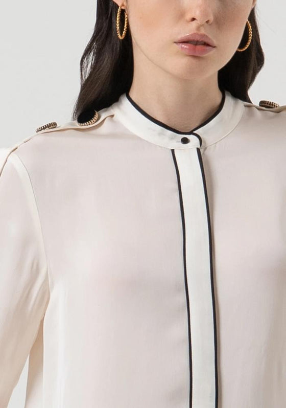 Camisa Regular Fit Seda FRACOMINA