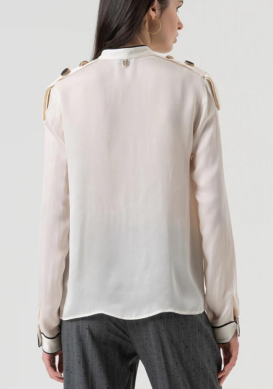 Camisa Regular Fit Seda FRACOMINA