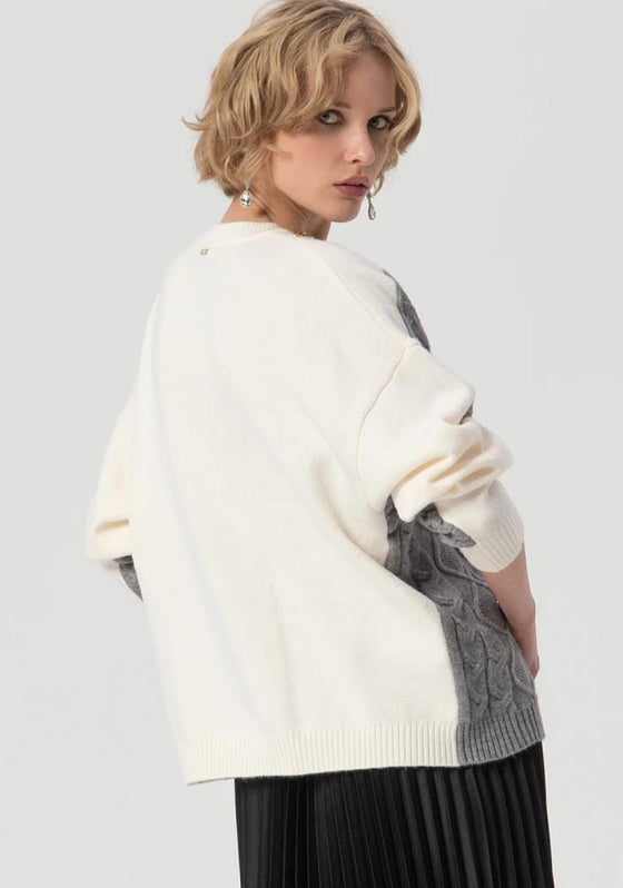 Camisola Sobreposição Malha FRACOMINA