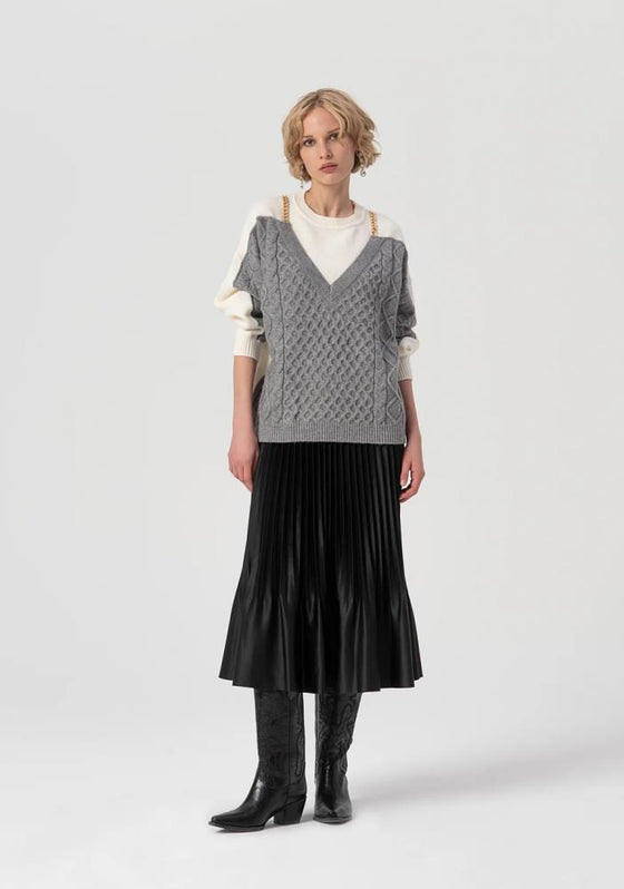 Camisola Sobreposição Malha FRACOMINA