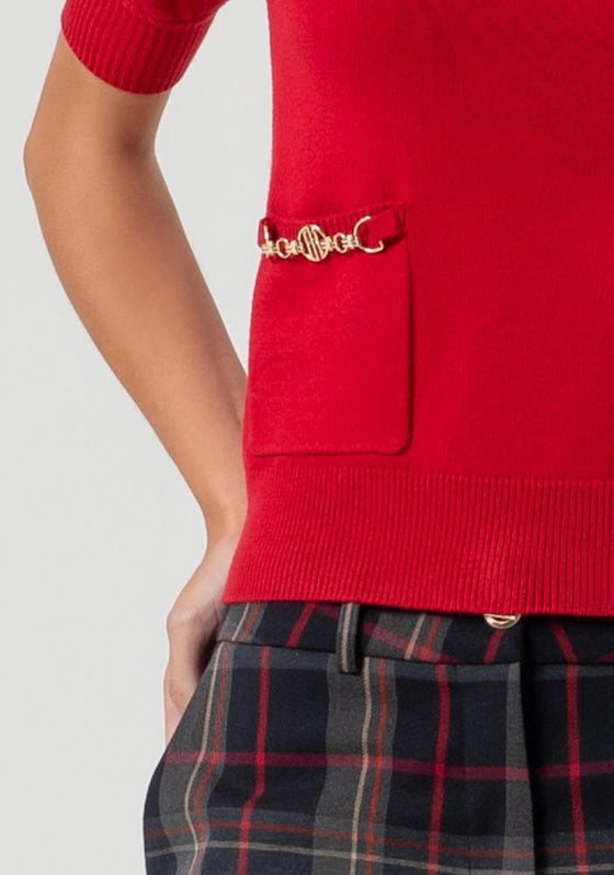 Camisola Slim Fit Bolsos FRACOMINA