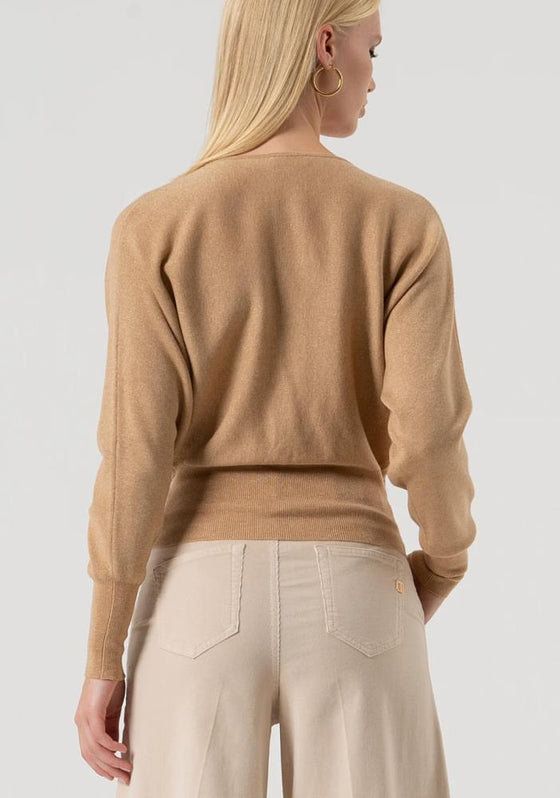Camisola Cruzada Lurex FRACOMINA