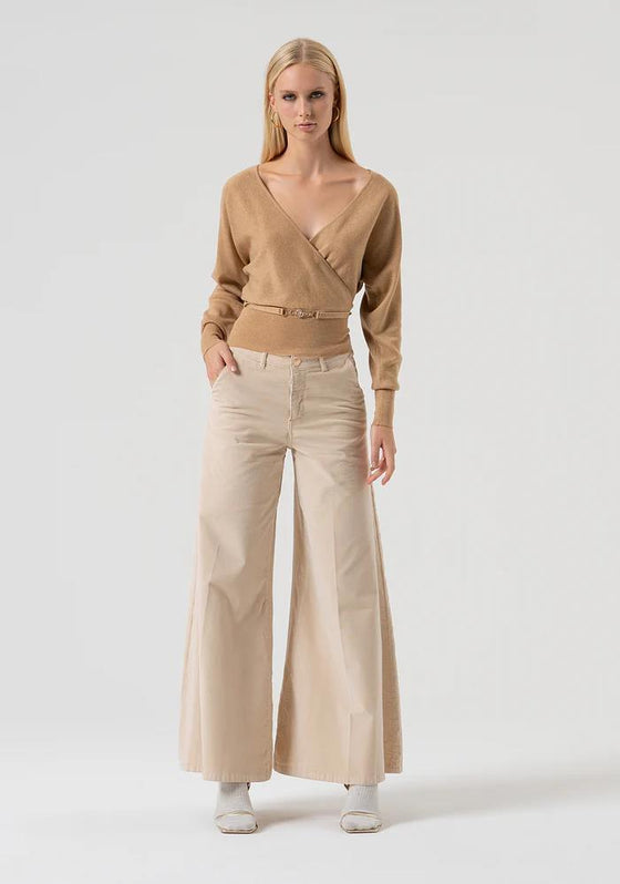 Camisola Cruzada Lurex FRACOMINA