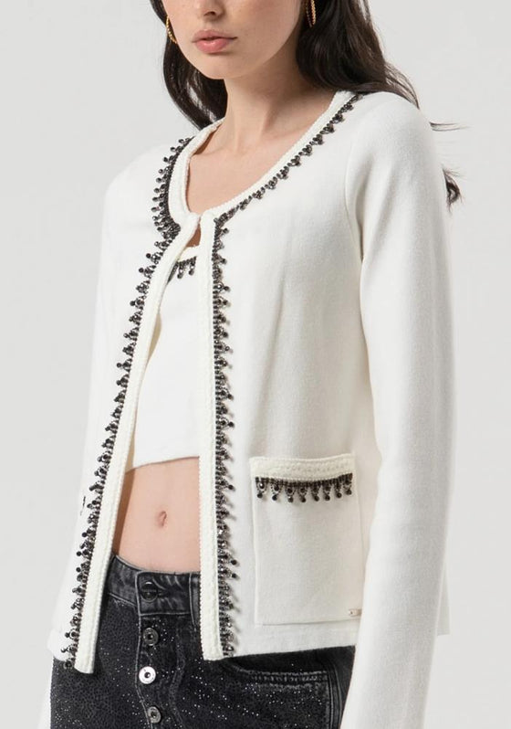 Cardigan Regular Details FRACOMINA