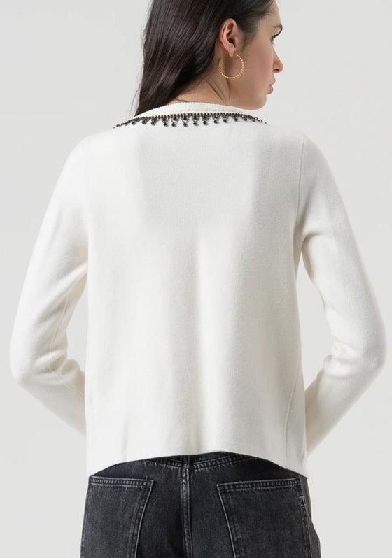 Cardigan Regular Details FRACOMINA
