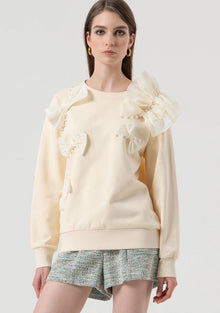  Sweat Regular Laços FRACOMINA