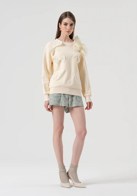 Sweat Regular Laços FRACOMINA