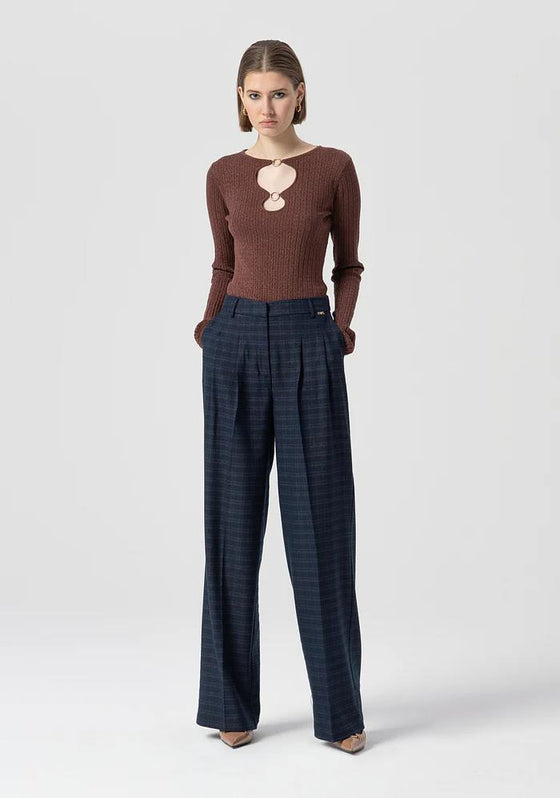 Calças Wide Leg FRACOMINA