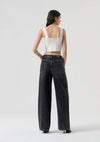 Calça Palazzo Wide Fit Strass FRACOMINA