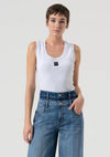Calça Jeans Palazzo Double FRACOMINA