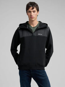  Hoody HALF-ZIP REPLAY