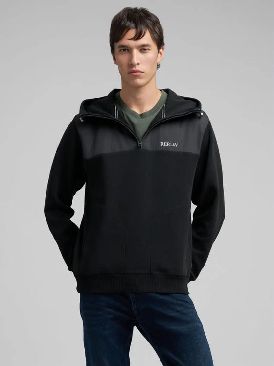 Hoody HALF-ZIP REPLAY
