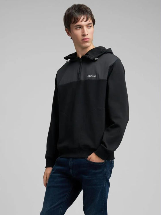 Hoody HALF-ZIP REPLAY