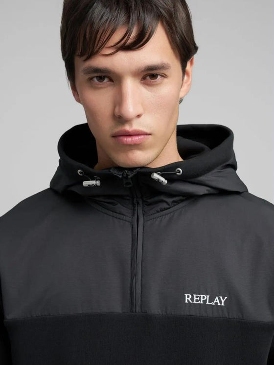 Hoody HALF-ZIP REPLAY