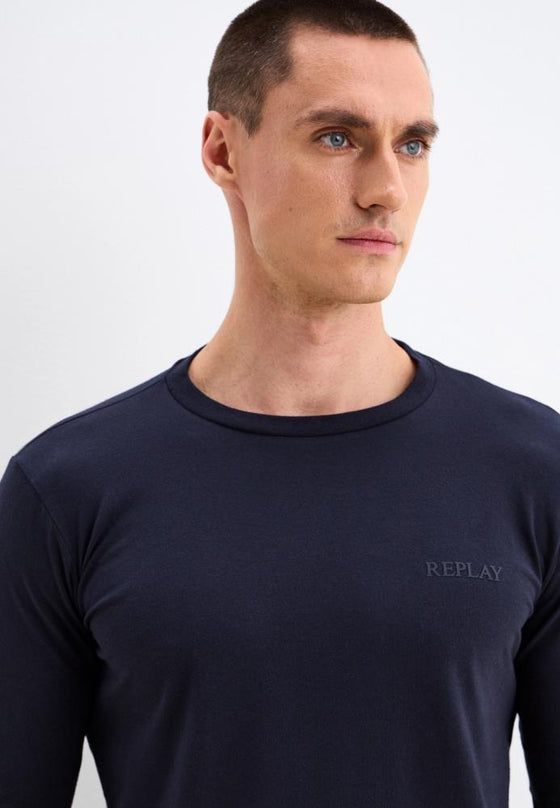 Camisola Regular Fit Logo REPLAY