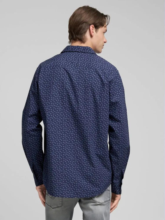 Camisa Regular Estampada REPLAY