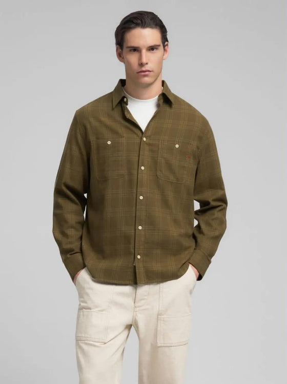 Camisa Xadrez Bolsos REPLAY