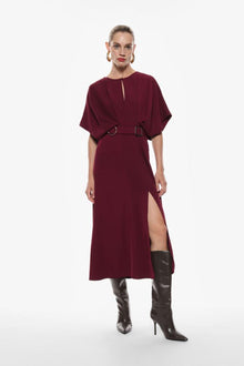  Vestido Midi com Cinto IMPERIAL
