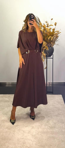  Vestido Midi com Cinto IMPERIAL