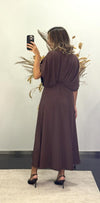 Vestido Midi com Cinto IMPERIAL