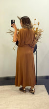 Vestido Midi com Cinto IMPERIAL